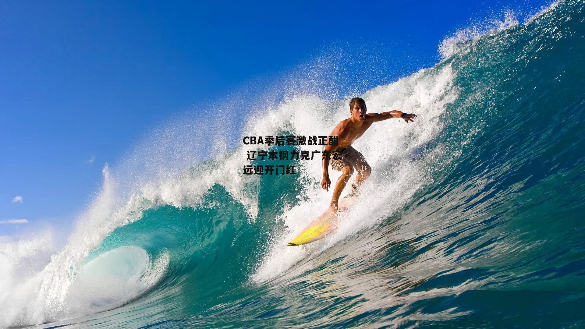 CBA季后赛激战正酣 辽宁本钢力克广东宏远迎开门红